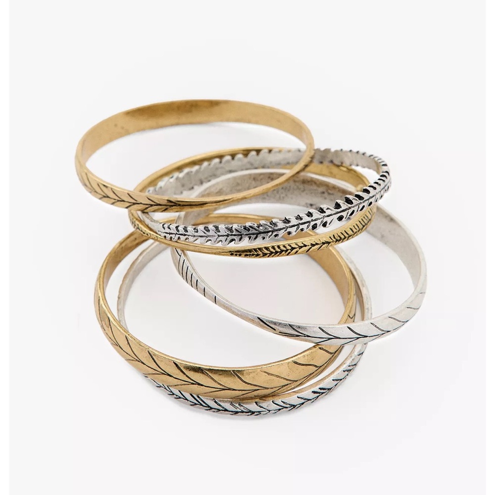 ZARA PACK OF COMBINED RIGID BRACELETS
